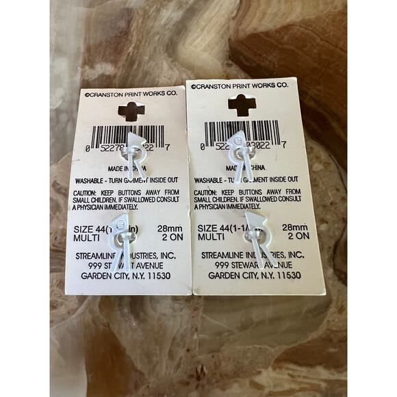 NOS Watermelon Buttons: 4 total - Picture 4 of 4